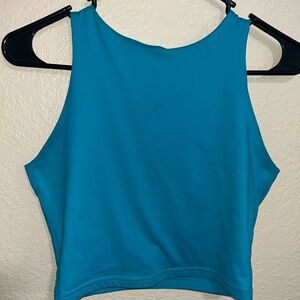 ReoRia Teal Crop Top